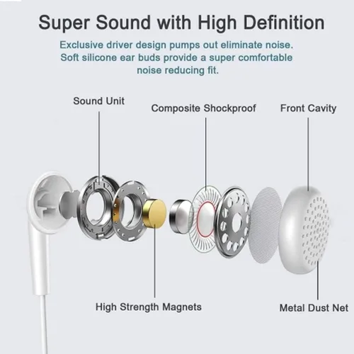 Miniatura 4 de Auriculares con cable de sonido de alta fidelidad compatibles con Amazon Kindle Fire HDX 8.9 (versión 2013), 7 (versión 2013), HD 7 (versión 2013)