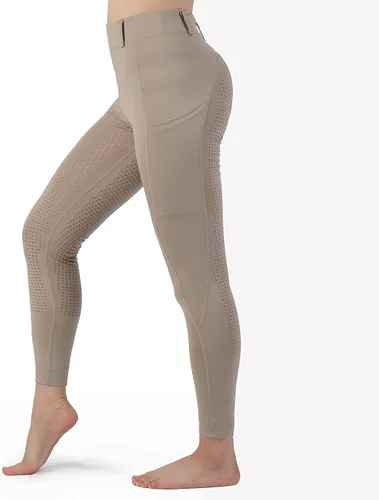 Miniatura 4 de Mallas de equitación para mujer pantalones de entrenamiento con agarre de silicona