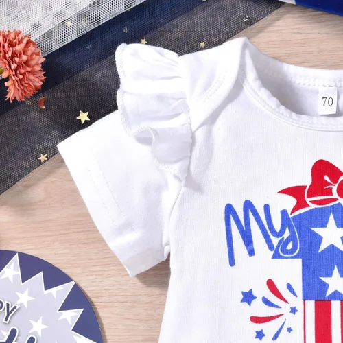 Miniatura 52 de fioukiay Conjunto de ropa de verano para bebés y niñas recién nacidas prematuros, mameluco, pantalones, diadema, conjunto de ropa para el verano