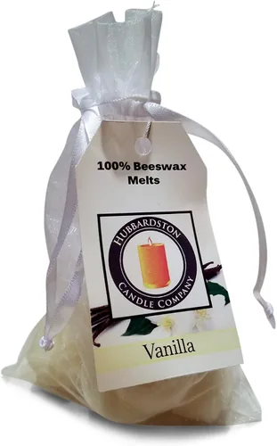 Miniatura 3 de Cera de abeja perfumada de vainilla, vertida a mano por Hubbardston Candle Company (6)