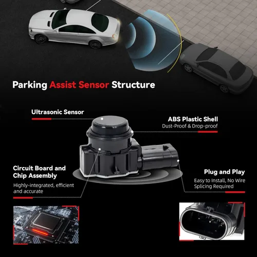 Miniatura 3 de 4 sensores de estacionamiento de parachoques de radar reverso, compatibles con F32 F33 F36 F22 F23 F30 F31 F34 2 Series M2 Coupé Convertible