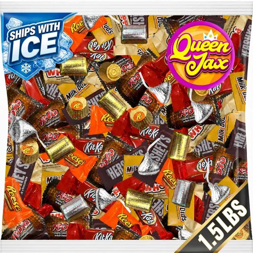 Paquete Surtido de Dulces de Chocolate a Granel – 1.5 Lb Mezcla de Dulces de Chocolate a Granel – Dulces de Chocolate a Granel – Chocolate – Barras