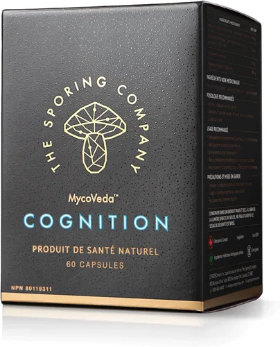 Miniatura 9 de Mycoveda Cognition Lions Mane Hongo, Bacopa Monnieri Suplemento natural para una mejor cognición y concentración