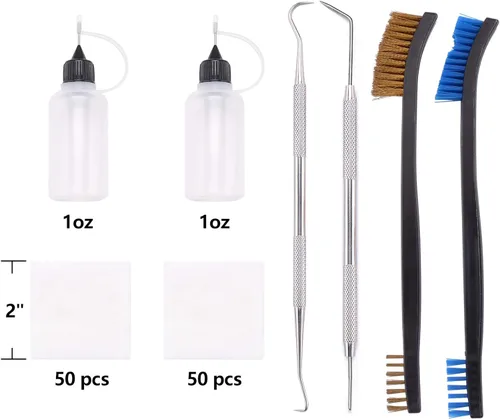 Miniatura 4 de BOOSTEADY Kit de Limpieza Universal de Armas Kit de Limpieza de Escopeta y Pistola con Estuche de Transporte Organizado y Ligero Suministros