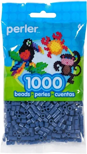 Miniatura 9 de Perler 80-15262 Cuentas de fusible a granel para actividades de manualidades, 1000 unidades, marrón cacao, pequeño