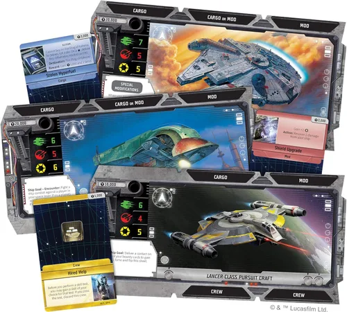 Miniatura 6 de Asmodee Star Wars Outer Rim Juego de mesa - Juego de estrategia, divertida aventura familiar para niños y adultos, a partir de 14 años, 1-4