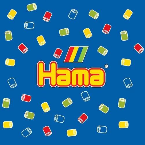 Miniatura 6 de Hama - 236 - Hobbies - Placa Midi - Pequeño Corazón, Blanco