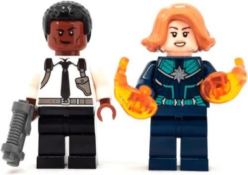 Miniatura 4 de LEGO Marvel Captain Marvel y Nick Fury - Bolsa de plástico (30453)