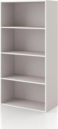 Miniatura 29 de Homes: Inside + Out Apexa - Estantería organizadora de almacenamiento de 2 cubos, estantería apilable de madera para cubos para organización