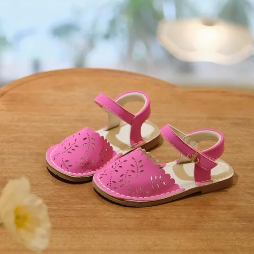 Miniatura 36 de THEE BRON Sandalias cómodas para niñas, zapatos para niños, sandalias rellenas