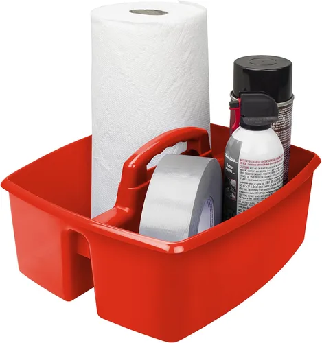 Miniatura 22 de Storex, clasificador grande para manualidades para salón de clases con tazas, 13 x 11 x 6.575 pulgadas, verde, caja de 2 unidades (00983A02C)