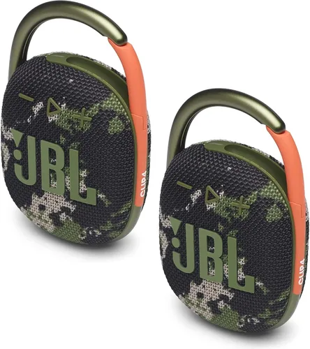 Miniatura 2 de JBL 2 Pack Clip 4 - Paquete de 2 bocinas Clip 4 inalámbricas con Bluetooth, resistentes al agua (color azul)