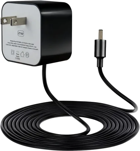 Miniatura 9 de Adaptador de alimentación de 15W para Echo, Dot 3ª y 4ª generación, Kids Edition, Show 5, Spot y Fire TV Cube, cable de alimentación AC de 5 pies