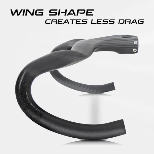 Miniatura 5 de Manillares de fibra de carbono RXL SL para bicicleta de carretera con vástago integrado, manillar de bicicleta de carretera integrado de carbono