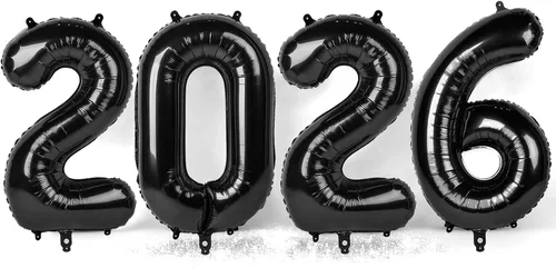 Miniatura 49 de Globo de cumpleaños número 4 dorado de 40 pulgadas, globos gigantes del número cuatro 14 24 34 40 44 2024, globos grandes de lámina de mylar para Oro