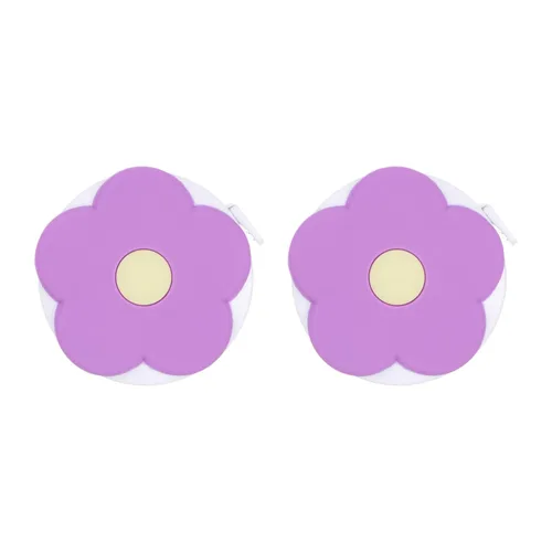 Miniatura 7 de HARFINGTON 2 cintas métricas suaves de 60 pulgadas, 4.9 ft, retráctil, mini cinta métrica de dibujos animados, regla de cinta linda para coser