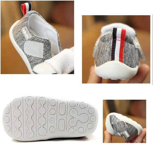 Miniatura 4 de OAISNIT Zapatos deportivos antideslizantes para bebés, niños y niñas, ligeros, suaves, para caminar y correr