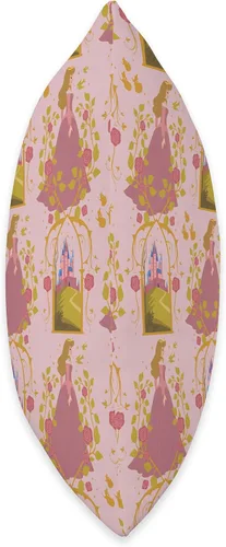 Miniatura 2 de Disney Princess Sleeping Beauty Anniversary Aurora & Castle - Almohada (16 x 16 pulgadas), multicolor