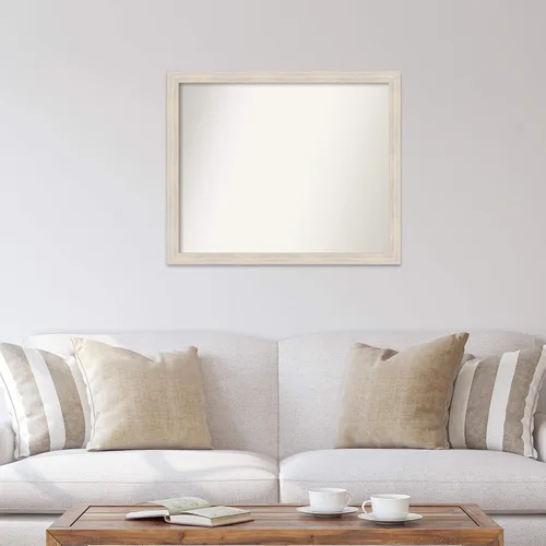 Miniatura 161 de Amanti Art Espejo personalizado, espejo estrecho de baño de oro blanco, espejo de pared o espejo de tocador de baño sobre el fregadero