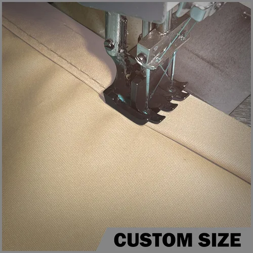 Miniatura 4 de ShadeMart Vela de Sombra Impermeable de 8' x 8' x 8' Beige, Vela de Sombra Solar Beige Triangular Tamaño Personalizado, Toldo Resistente al Agua