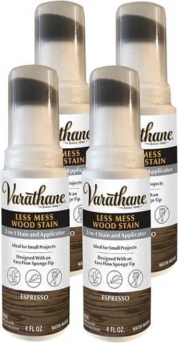 Miniatura 19 de Varathane 368033 - Tinte para madera con menos desorden y aplicador, 4 oz, gris humo