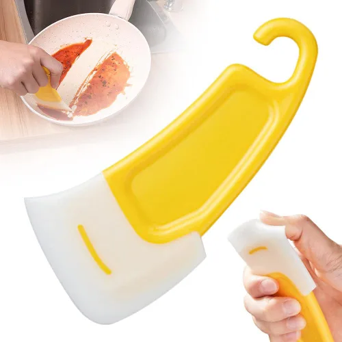 Juego de espátulas de silicona de grado alimenticio para cocina, espátula de goma resistente al calor, herramienta de cocina raspadora sin arañazos