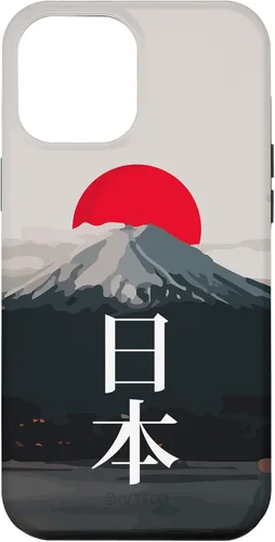 Miniatura 24 de Funda para iPhone 13 Pro Max Mt Fuji (Fujisan), Rising Sun y Kanji japonés