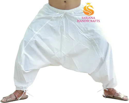 Miniatura 3 de SARJANA HANDICRAFTS Pantalones bohemios de algodón para hombre
