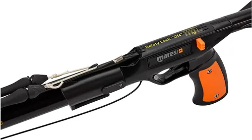 Miniatura 2 de Mares Bandit Sling Speargun - Fusil de pesca submarina duradero y fácil de usar - Mango ergonómico, eje de 7mm y banda elástica circular de 16mm