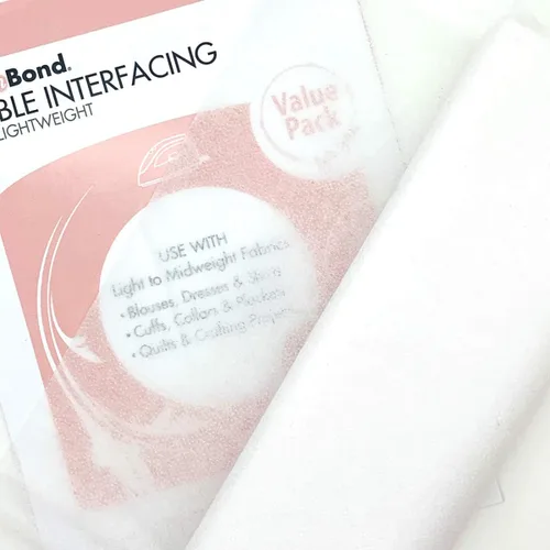 Miniatura 3 de HeatnBond Interfaz fusible ultraligera para costura, interfaz ligera para planchar para blusas, camisas y más - Tela de interfaz no tejida