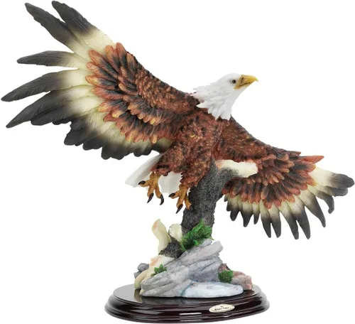Miniatura 10 de Design Toscano Placa del águila del Orgullo de la Libertad: Grande