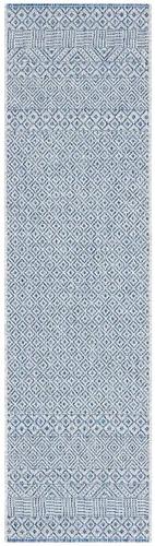 Miniatura 15 de SAFAVIEH Alfombra lavable al aire libre, colección Courtyard - 2'3" x 5', gris y negro, no desprende pelusa y fácil limpieza, ideal para patio