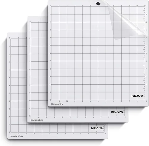 Miniatura 12 de LightGrip - Alfombrilla de corte para Silhouette Cameo 3/2/1 (12 x 24 pulgadas, 3 alfombrillas), accesorios de repuesto para Silhouette Cameo
