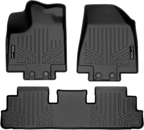 Miniatura 11 de SMARTLINER Juego de alfombrillas de primera fila de ajuste personalizado compatibles con Infiniti QX60 2022-2025