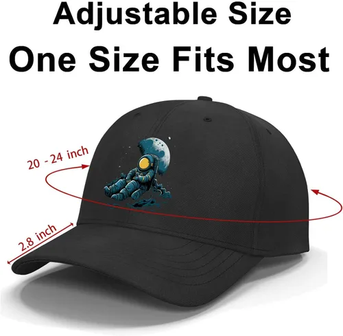 Miniatura 4 de Gorra de béisbol unisex para papá, gorra de atletismo para adultos, ajustable