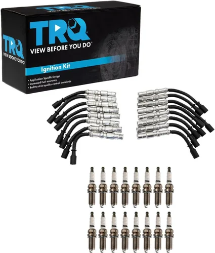 Miniatura 49 de Kit de bujías de chispa TRQ 5 piezas de bujías de iridio Compatible con Acura Integra 1992-2001 1999-2000 Honda Civic 1994-1995 Civic del Sol