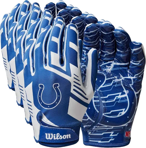 Miniatura 31 de Wilson NFL - Guantes de fútbol americano con ajuste elástico, tallas para jóvenes y adultos