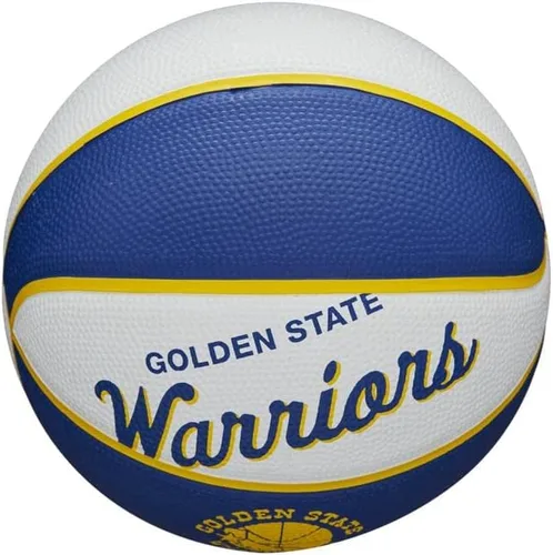 Miniatura 5 de Wilson NBA Team Retro Mini Balones de Baloncesto - Tamaño Mini - 3" Golden State Warriors