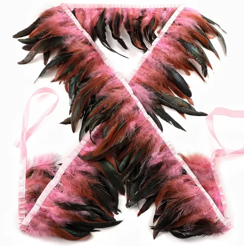Miniatura 10 de Holmgren Plumas de Cola de Gallo Color Blanco Hueso - 60 piezas Plumas de Cola de Gallo Grandes de 12-14 pulgadas al Por Mayor para Manualidades