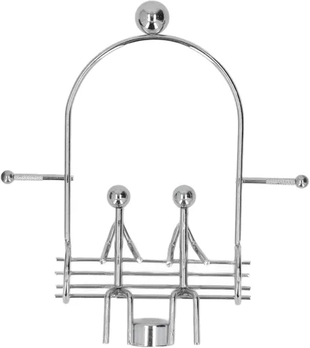 Miniatura 4 de KENANLAN Bolas de equilibrio, bolas de equilibrio de metal para parejas, bolas de equilibrio de péndulo, juguetes divertidos de ciencia física