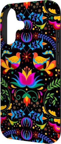 Miniatura 2 de Funda para iPhone 17 de Mexican Heritage Otomi Pride Love Peace Doves