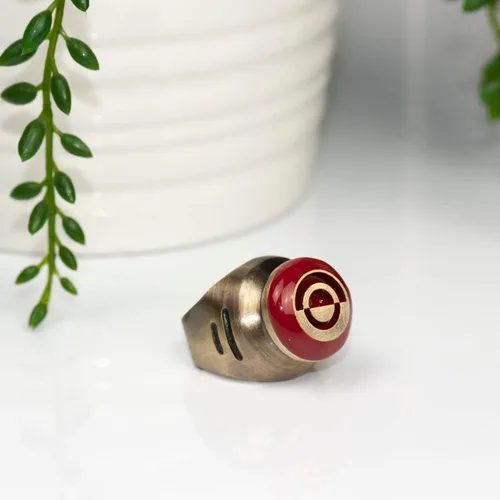 Miniatura 4 de Star Wars Crimson Dawn - Anillo de sello réplica de metal sólido y esmalte Metal