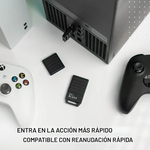 Miniatura 7 de WD_Black Tarjeta de expansión de almacenamiento C50 de 512 GB, con licencia oficial para Xbox, reanudación rápida, Plug & Play, expansión NVMe SSD