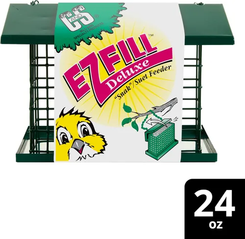 Miniatura 8 de C&S CS750 EZ Fill Comedero de bocadillos de lujo TM/sebo, Verde