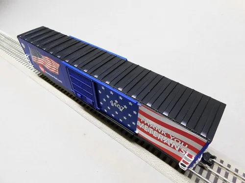 Miniatura 8 de LIONEL Montana Rail Link Bandera iluminada BOXCAR #4407 O Gauge