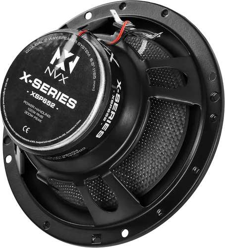 Miniatura 7 de NVX® XSP652 - Altavoces para automóvil de 6.5 pulgadas, 600 W máximo, 200 W RMS, coaxial de 2 vías de 6-1/2 pulgadas con tweeters de cúpula de seda