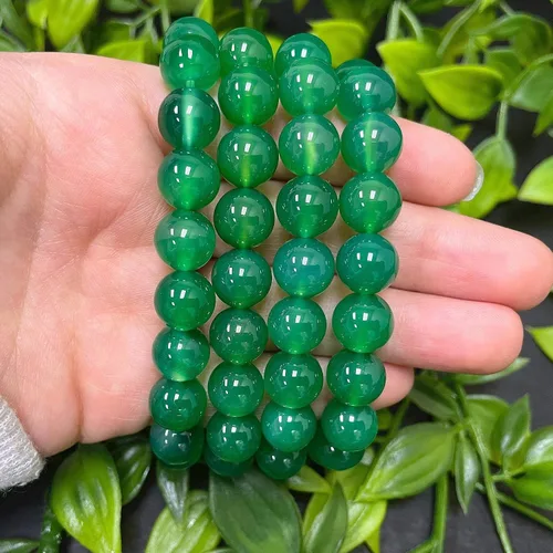 Miniatura 272 de Gem Avenue Handmade Round Bead Stretch Bracelet Unisex Natural Stone Beaded Jewelry for Men & Women, Elastic Wristband for Daily Wear