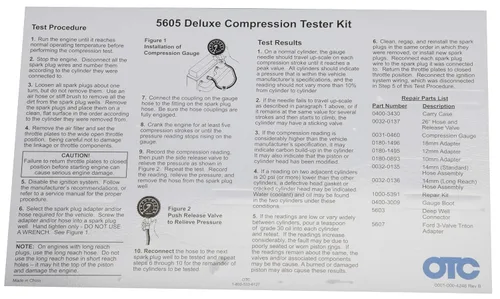 Miniatura 6 de OTC 5605 Deluxe juego de pruebas de compresión