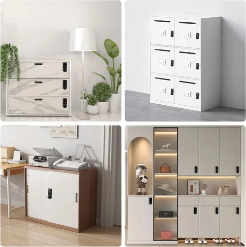 Miniatura 6 de Cerradura de seguridad con código táctil, VDHU cerradura de gabinete electrónico de perno, cerradura de puerta con teclado digital, entrada sin
