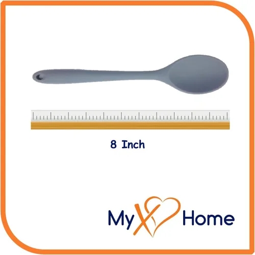 Miniatura 3 de Cuchara de silicona gris de 8" de MyXOHome
